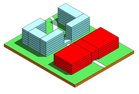 Schematic design of rusunawa and pasar minggu | Download Scientific Diagram