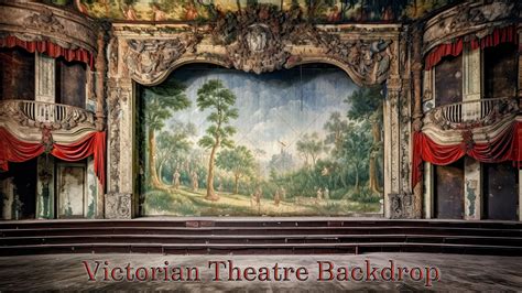 Victorian Theatre Backdrop Digital Backdrop Digital Background ...