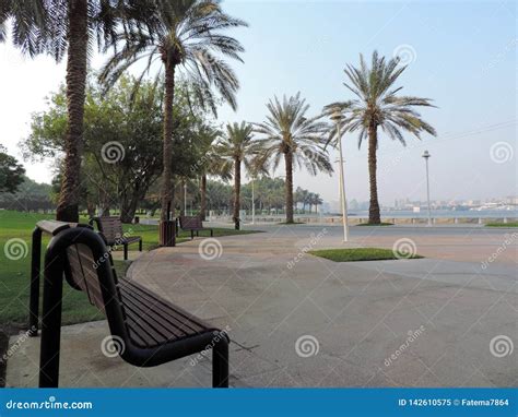 Creek Park Dubai, United Arab Emirates Stock Image - Image of picnic ...