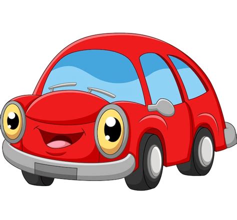 Passenger cars cartoon models collection | Premium Vector