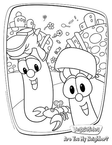 Coloring Pages – VeggieTales