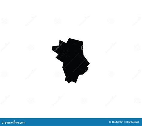 Oryol Map Russia Oblast Region Stock Vector - Illustration of border ...