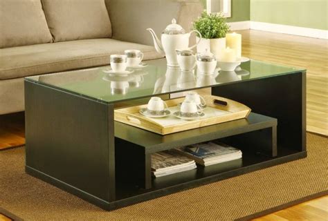 25 Latest Wooden Centre Table Designs With Glass Top - The Architecture ...