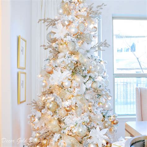 Dream Christmas Tree - White, Gold, Rose Gold - Decor Gold Designs