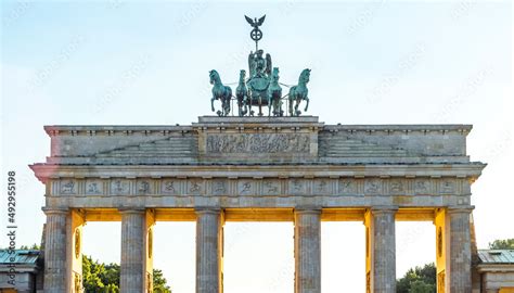 The Brandenburg Gate is an 18th-century neoclassical monument in Berlin ...