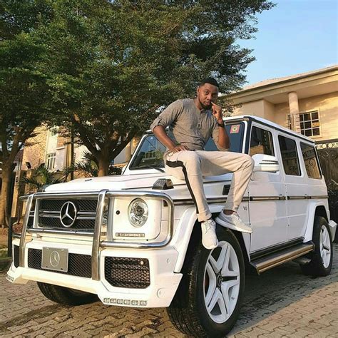 Comedian AY Poses With White G-Wagon - Celebrities - Nigeria