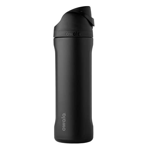 Owala FreeSip 24 oz Black Double Wall Insulated Stainless Steel Water ...