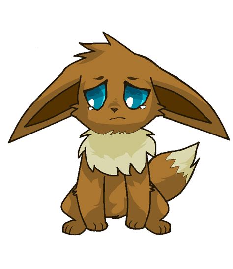 Sad Eevee by Tiro-Senpai on DeviantArt