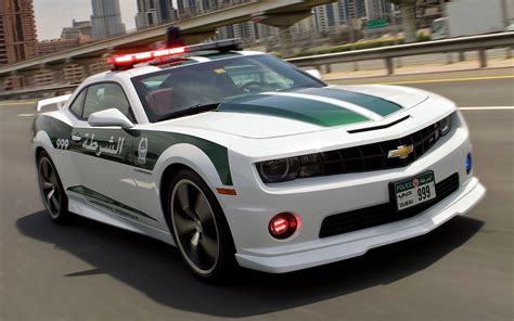 Dubai Cops Roll In Chevy Camaro SS Style