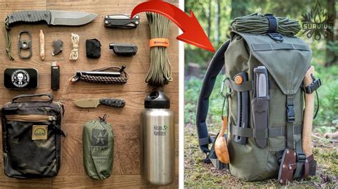 Top 10 Ultimate Urban Survival Kit & Bug Out Bag Gear Essentials - YouTube