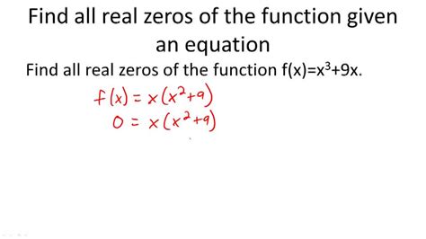 Rational and Real Zeros - Example 1 ( Video ) | Algebra | CK-12 Foundation