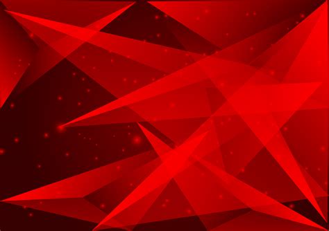 Red color polygon abstract background modern design, Vector ...