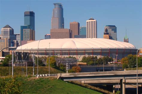 Metrodome/Minneapolis | Minnesota life, Mlb stadiums, Baseball stadium