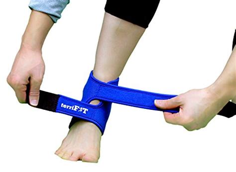 Sprained Ankle Stabilizing Brace - Adjustable Neoprene Ankle Stabilizer ...