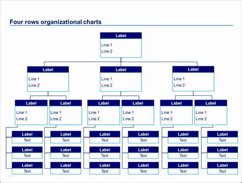 5 Company Hierarchy Chart Template - SampleTemplatess - SampleTemplatess