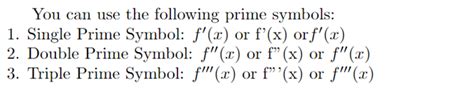 How To Use Prime Symbols in LaTeX