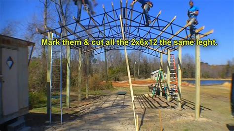 Armour Metals Steel Truss Pole Barn Kit Diy