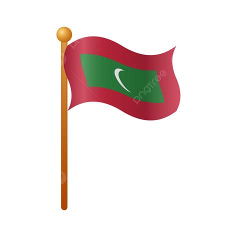 Maldives Flag, Maldives, Flag, Maldives Day PNG and Vector with ...