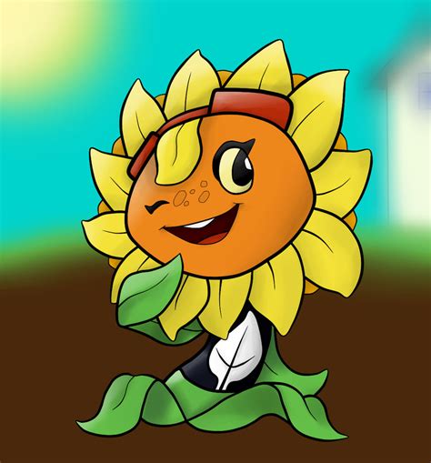 Solar Flare (Plants Vs. Zombies Heroes) by ToPKM07 on DeviantArt