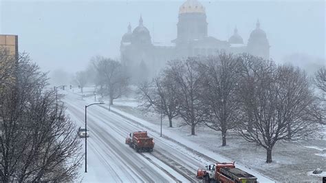 Iowa weather: What happened on Monday after snowstorm hit Des Moines