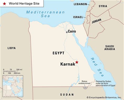 Karnak Temple Complex Map