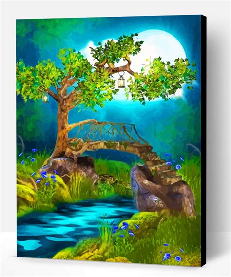 Dreamy Landscape Paint By Numbers - Paint By Numbers PRO