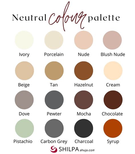 Neutral Colors And How To Wear Them: Our Favorite 16 Shades