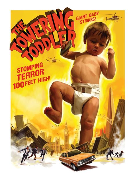 The Towering Toddler B-movie Poster - Etsy Canada