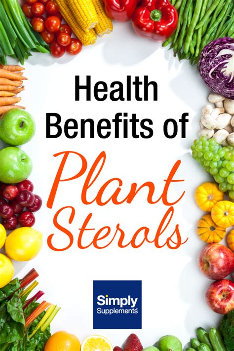 Health Benefits of Plant Sterols | Plant sterols, Health, How to stay ...