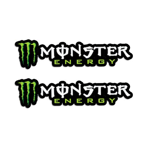 Other Decals - Monster Energy Decals - Set of 2 #R-MON-2