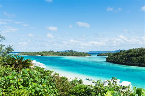 The Geography of the Okinawa Islands in Japan