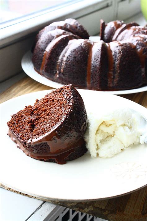 Chocolate Pumpkin Bundt Cake with a Gooey Chocolate Glaze | Feast on ...