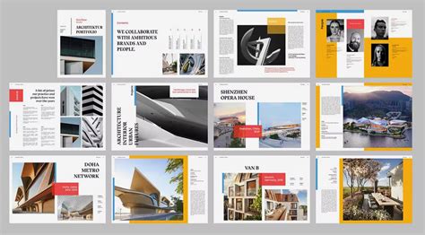 Architecture Portfolio Design Examples