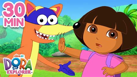 Swiper’s Sneakiest Swipes! 🦊 | 30 Minutes | Dora the Explorer - YouTube