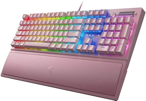 Razer BlackWidow V3 Quartz Pink Edition Full Size Mechanical Gaming ...