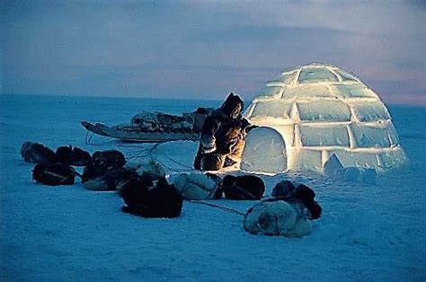 The Igloo, or snowhouse, was a winter dwelling utilized by Inuit across ...