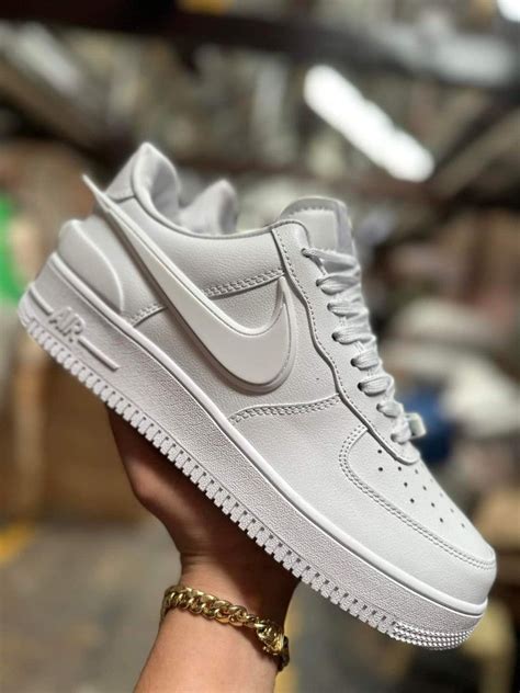 Nike Air force 1 low Triple white Ambush, Men's Fashion, Footwear ...