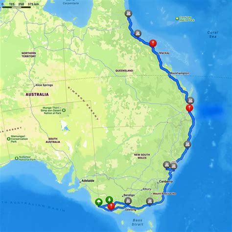 Road trip for 6,5 weeks on the East Coast of Australia