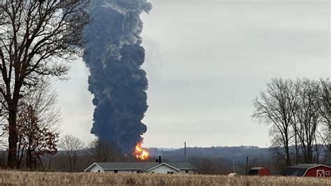 Photo Gallery: Train derailment fire in East Palestine, Ohio