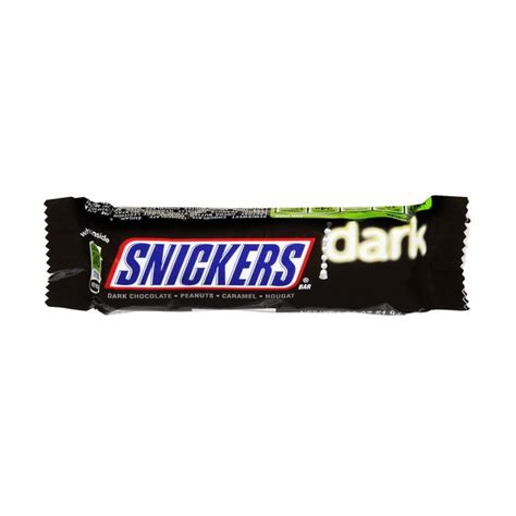 Snickers Dark Chocolate Candy Bar (1.83 oz) from CVS Pharmacy® - Instacart