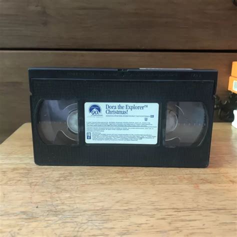 NICKELODEON DORA THE Explorer Christmas VHS Video Tape Santa VTG Nick ...