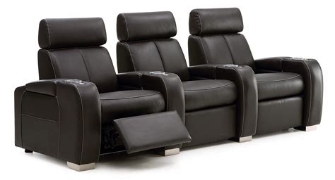 Palliser Lemans 40828 Reclining Home Theater Seating W/Cup Holders ...