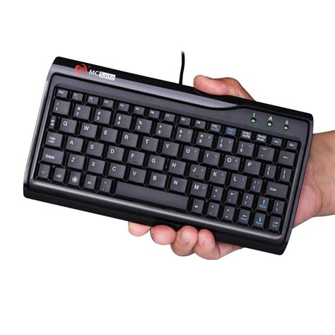 Super Mini Wired Keyboard, MCSaite Full Size 78 Keys Keypad Small ...