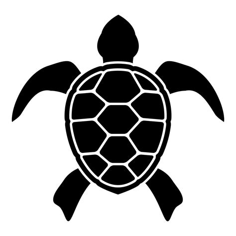 Sea Turtle Clip Art Silhouette Vector Graphics Turtle Png Download ...