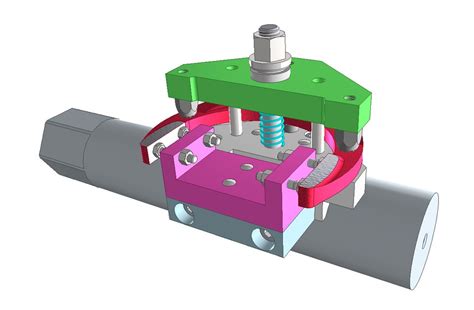 Milling fixture | 3D CAD Model Library | GrabCAD