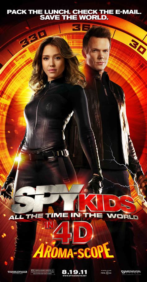 Five New Posters Show off Spy Kids: All the Time in the World 4D ...