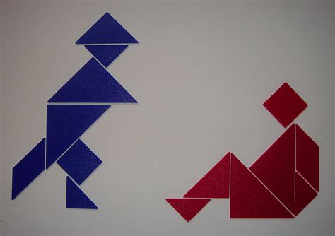 two figure tangram | Steven Warburton | Flickr