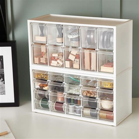 Stackable Craft Organizer Drawers | Organize drawers, Craft drawer ...