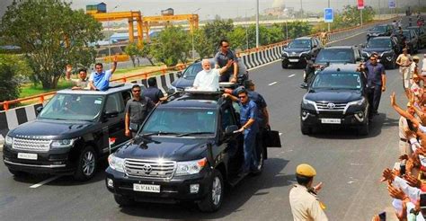 Indian Prime Minister Car Convoy