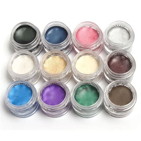 Wholesale Pigment Eye Makeup 12 Color Eyeliner cream eyeshadow cream ...